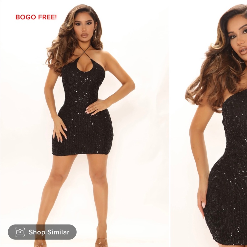 Fashion Nova sequin mini dress